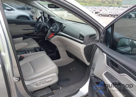 2021 Honda Odyssey Ex-L z USA, uszkodzony, nr VIN 5FNRL6H79MB024582